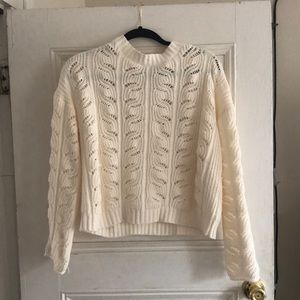 NWT soft white sweater